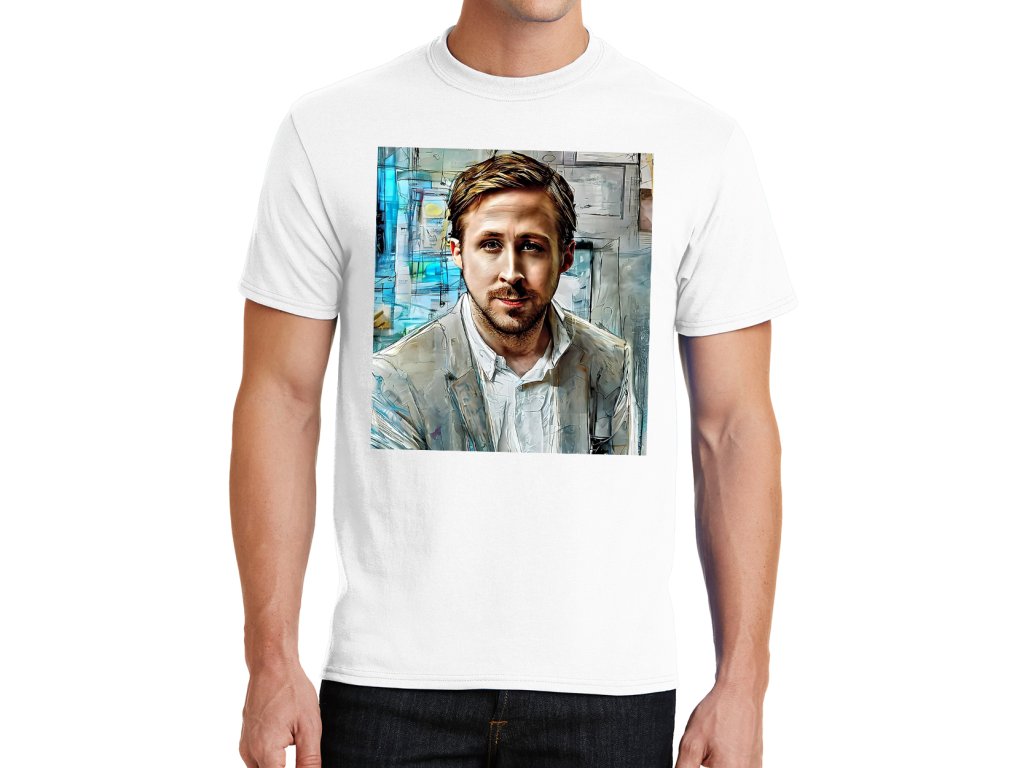 Pánske Ryan Gosling charakterové tričko