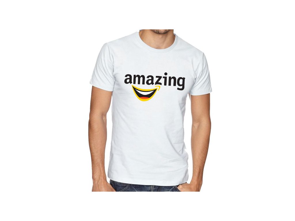 Pánske tričko Amazon paródia