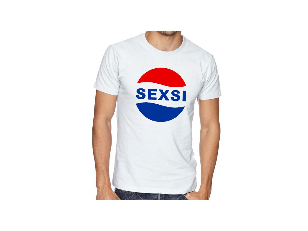 Pánske tričko Sexsi Paródia Pepsi