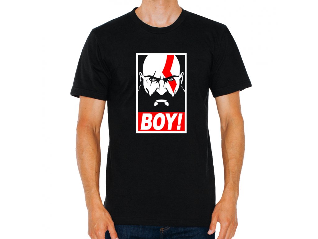 Pánske tričko God of War BOY Kratos