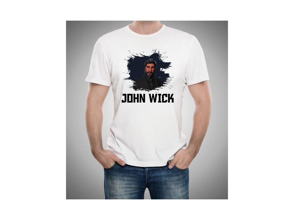 Pánske John Wick Fortnite tričko