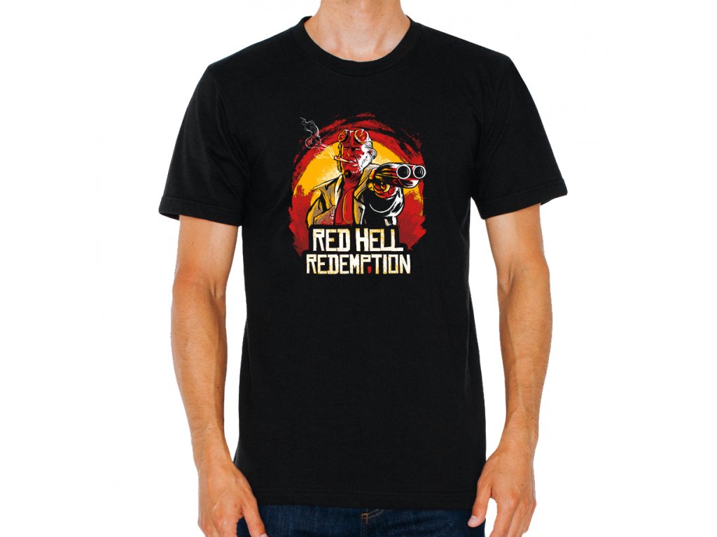 Pánske tričko Red Dead Redemption - Hell Boy