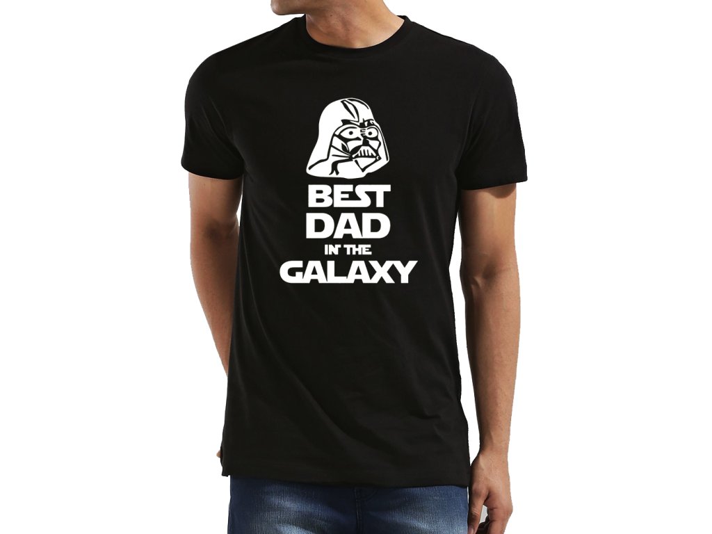 Pánske tričko pre otca - Star Wars: Najlepší otec v galaxii