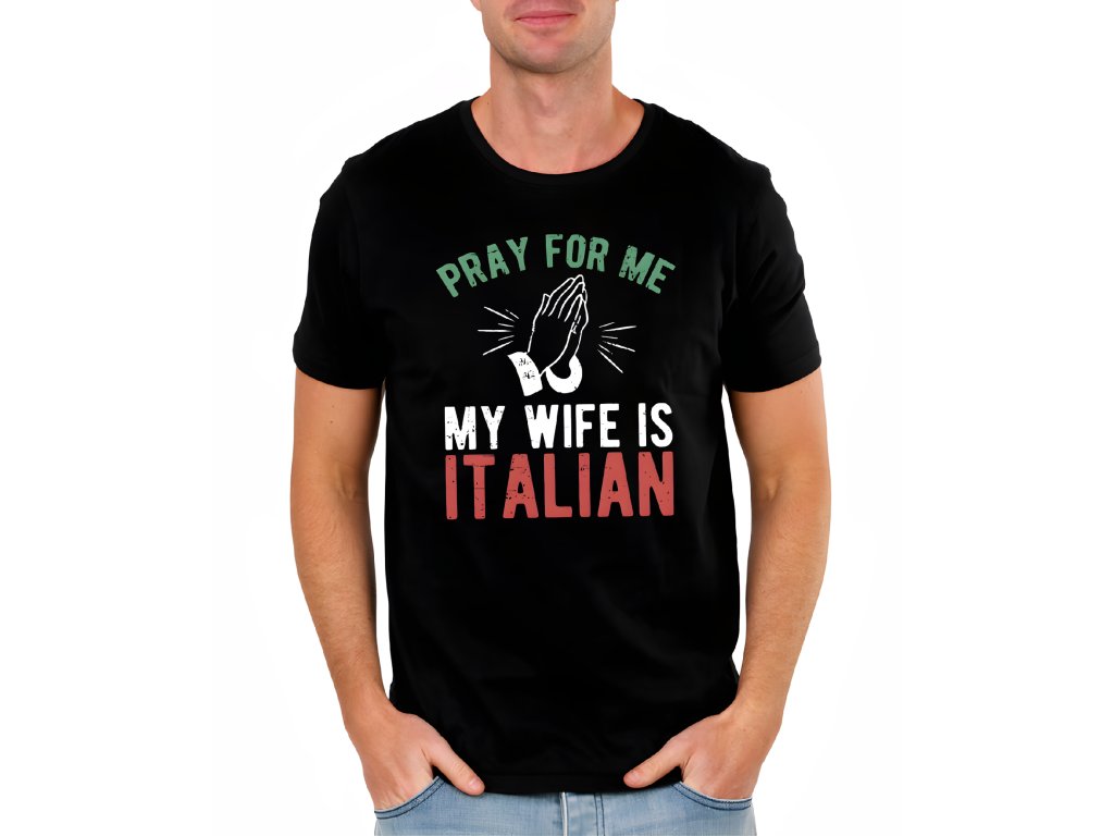 Pánske tričko Crazy Italian Love Live
