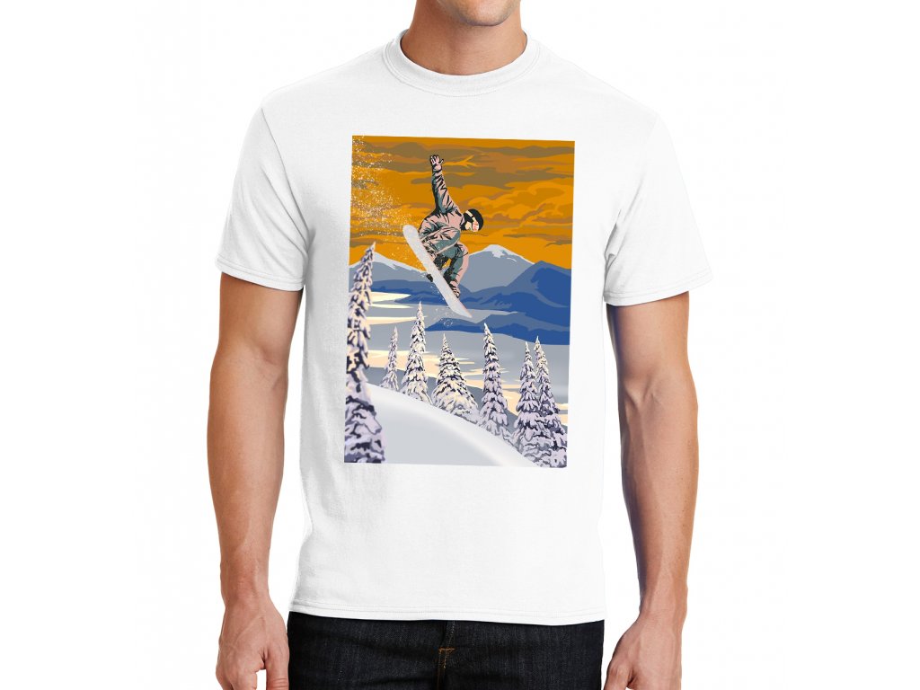 Pánske snowboardové tričko