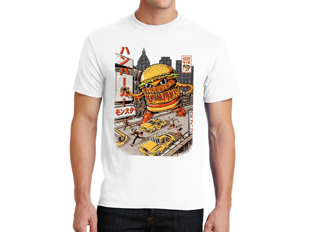 Pánske tričko Hamburger