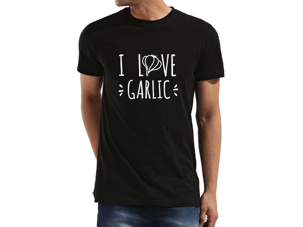 I Love Cesnak pánske tričko