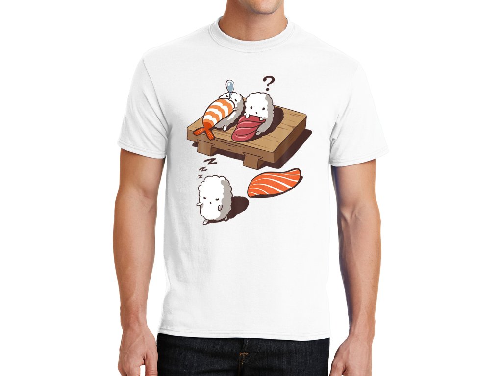 Pánske tričko Sushi Sleep