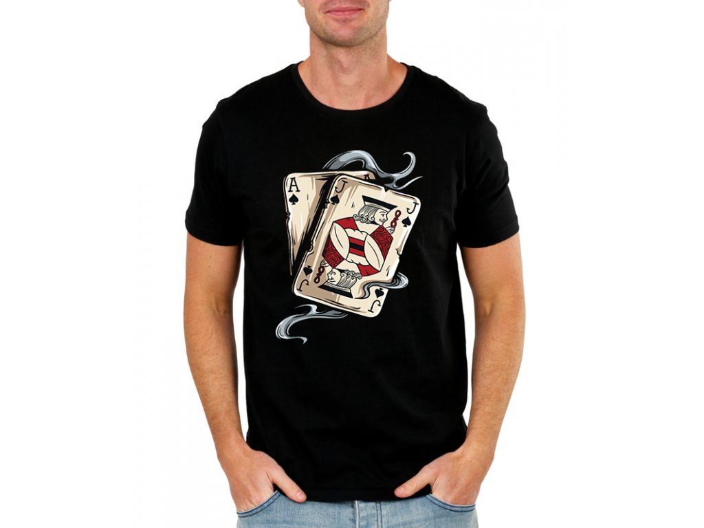 Pánske tričko Poker AJ