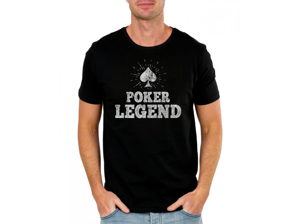 Pánske tričko Poker Legenda