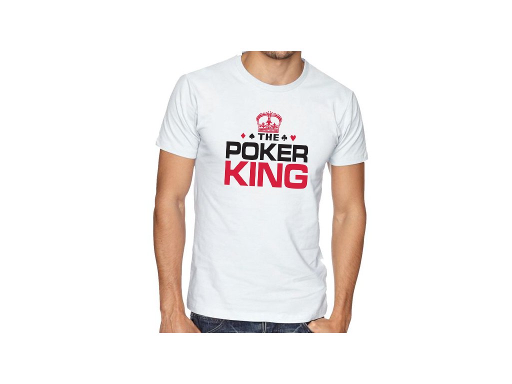Pánske tričko Poker Kráľ