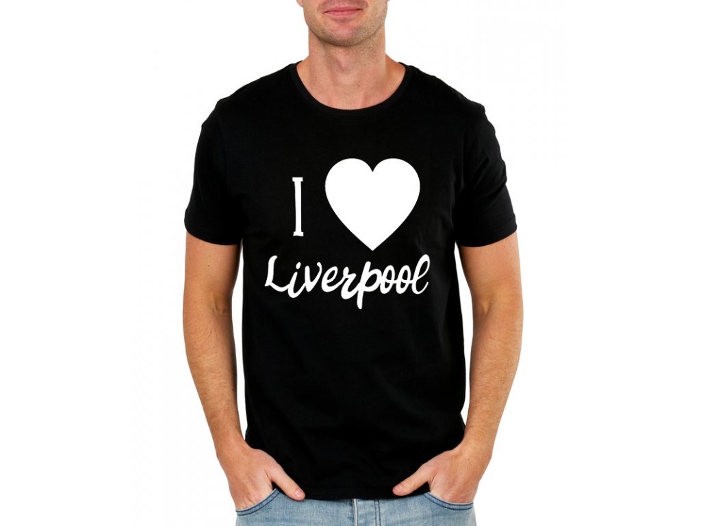 Pánske tričko, Milujem Liverpool FC