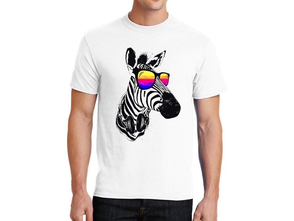 Pánske tričko Zebra