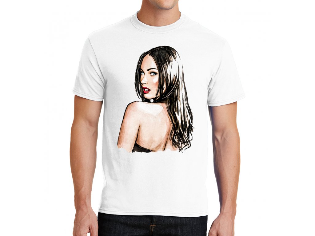 Pánske tričko Megan Fox s postojom