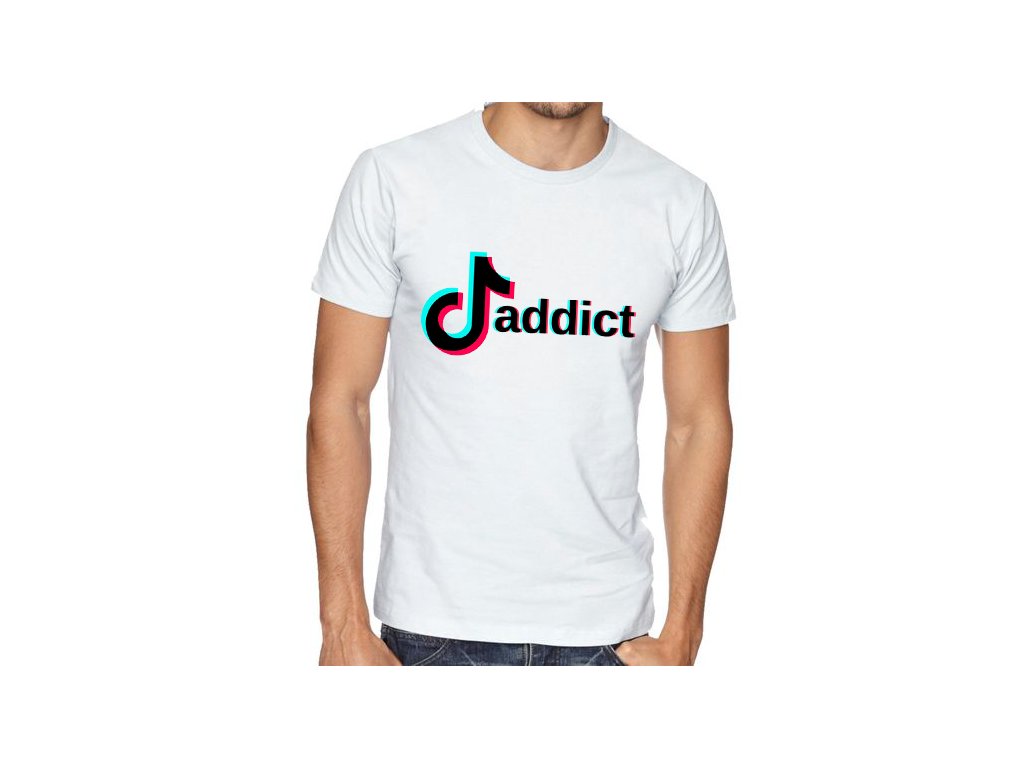 Pánske tričko TikTok závislý