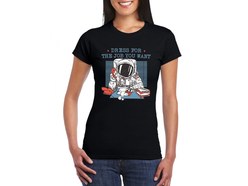 Dámske tričko Work Cosmonaut