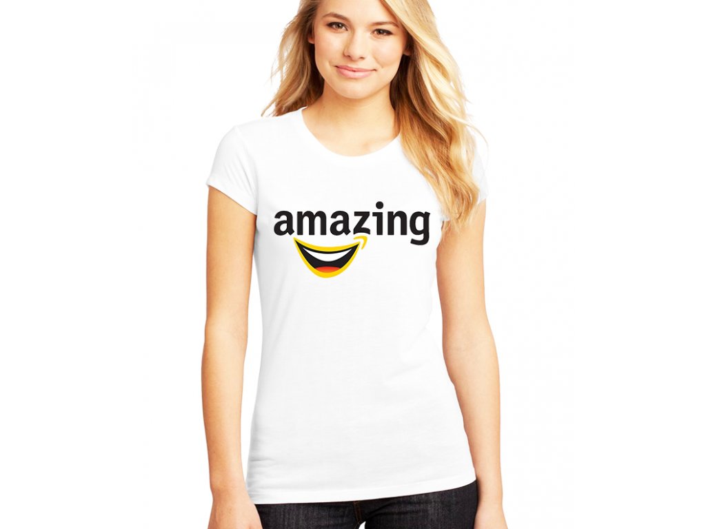 Dámske tričko Amazon paródia
