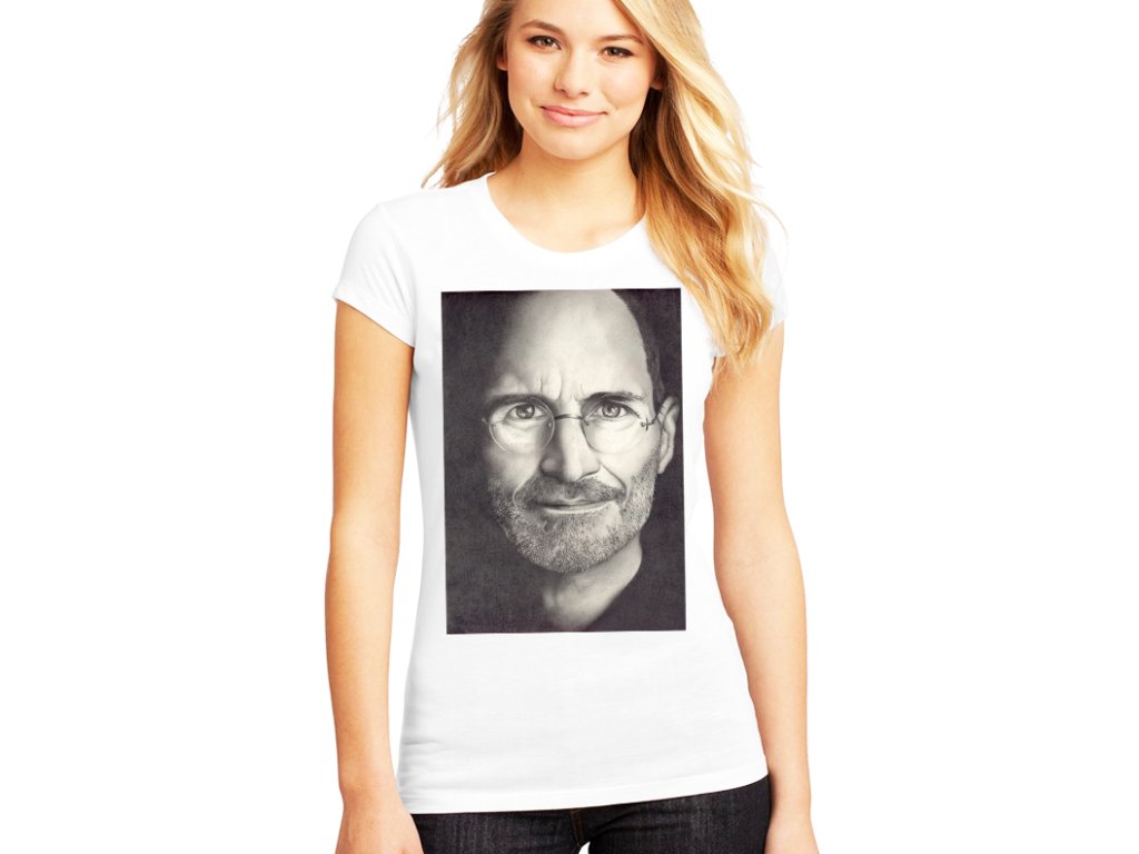 Steve Jobs dámske tričko