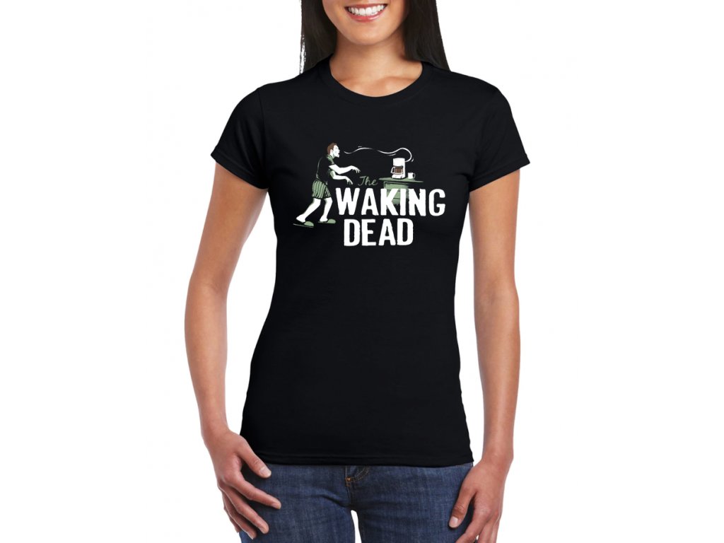 Dámske tričko Walking Dead paródia