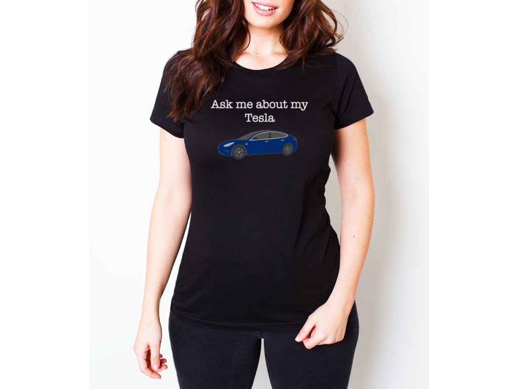 Tesla Lifestyle dámske tričko