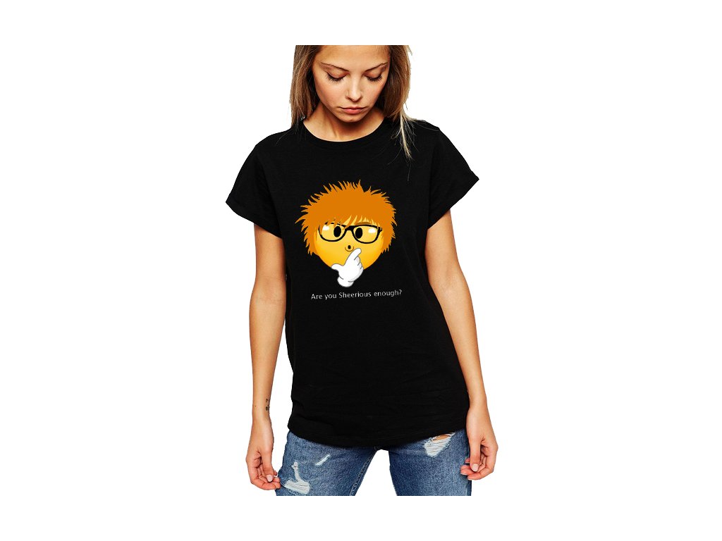 Dámske tričko, Ed Sheeran, myslíš to vážne?
