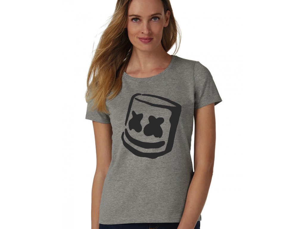 Dámske Marshmello usmievavé tričko