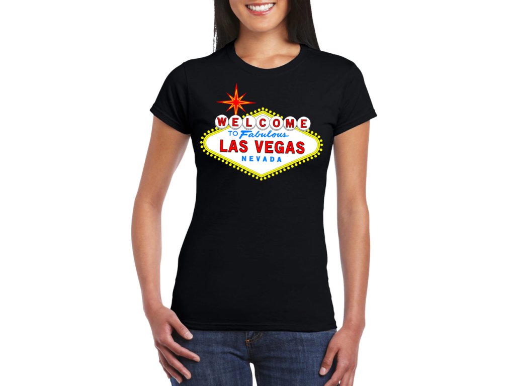 Dámske tričko "Vitajte v Las Vegas"