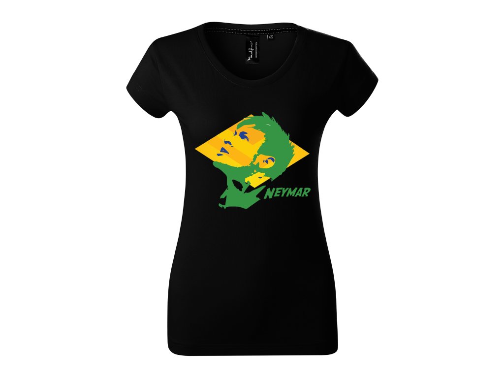 Dámske Neymar tričko - Brazília