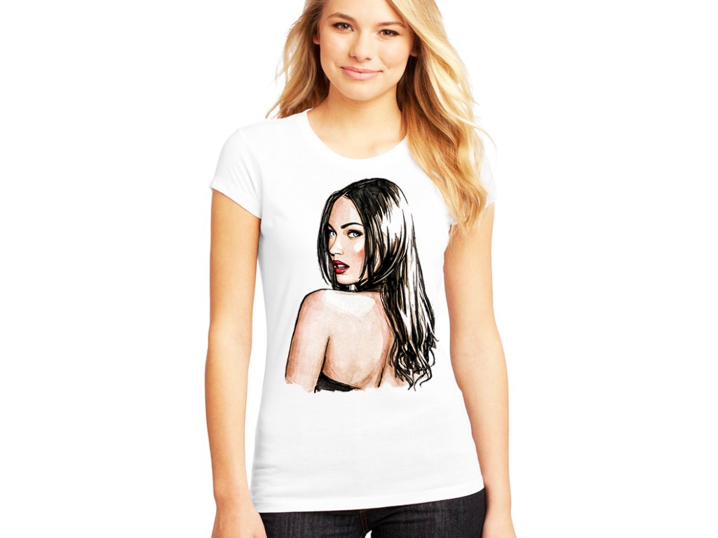 Dámske Megan Fox tričko s postojom