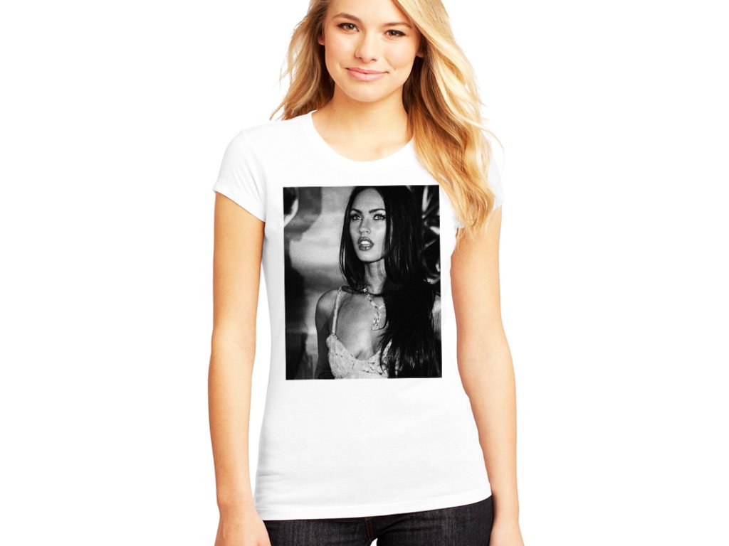 Dámske Megan Fox tričko s vintage vzorom