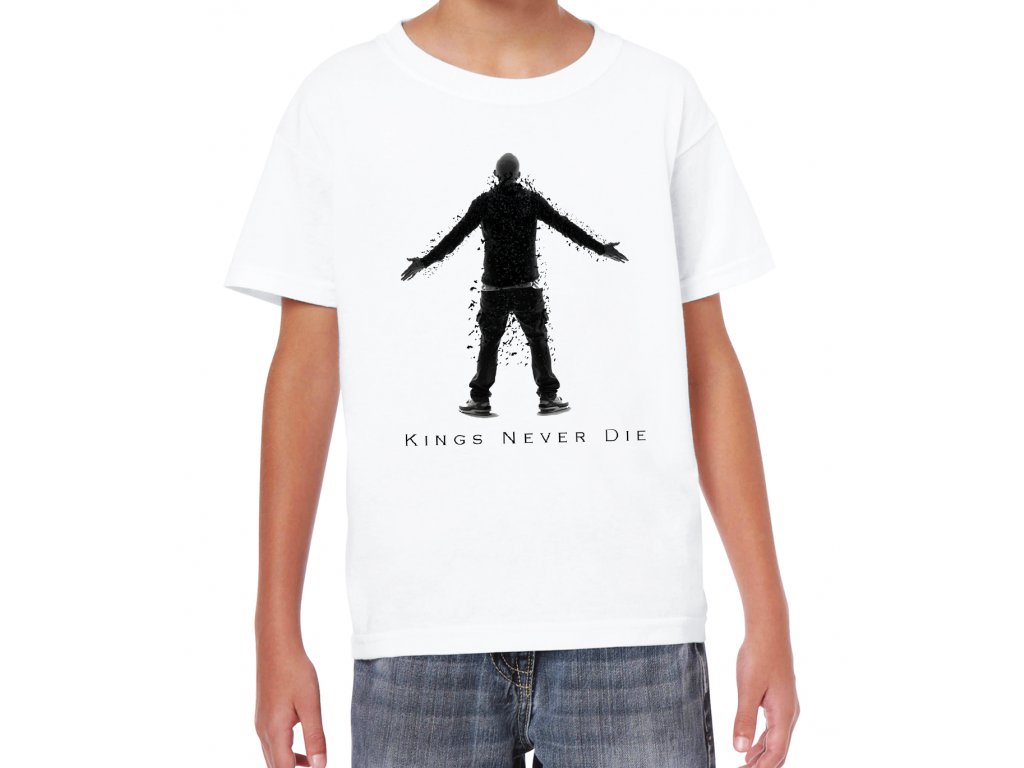Eminem králi nikdy nezomierajú detské tričko
