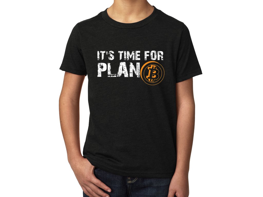 Bitcoin Design detské tričko