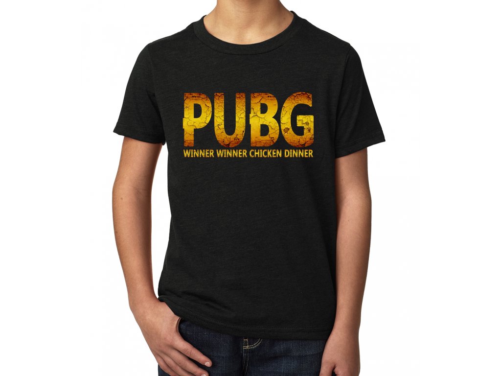 PUBG Detské Tričko - Kuracie večera