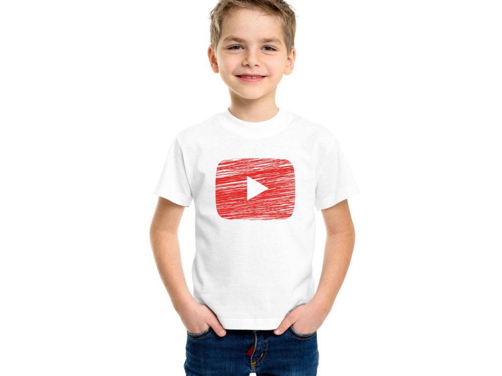 Detské tričko Youtube