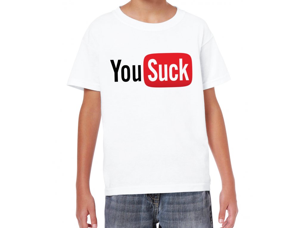 Detské tričko Youtube paródia