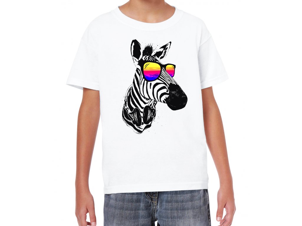 Detské tričko Zebra