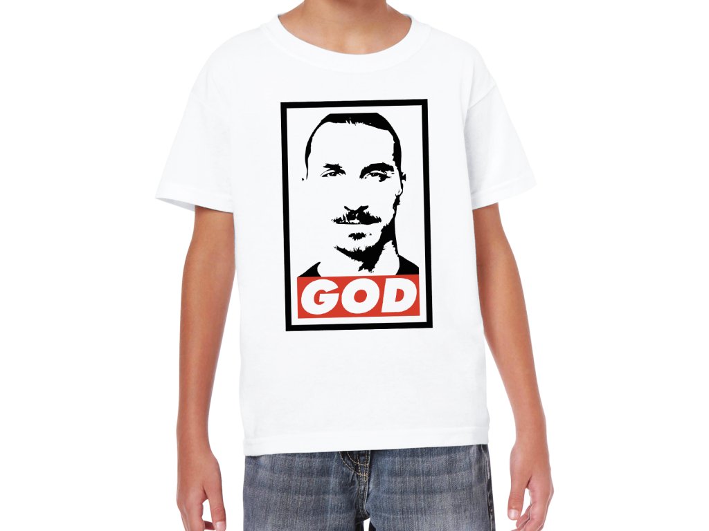 Detské tričko Zlatan je Boh