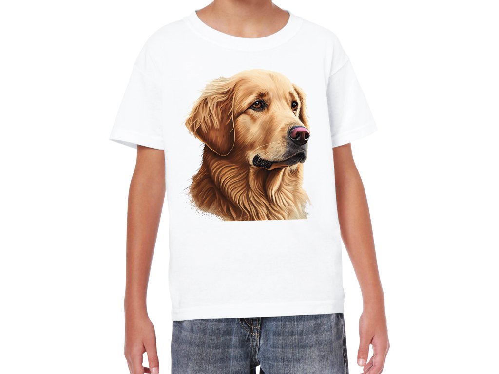 Detské tričko Golden Retriever