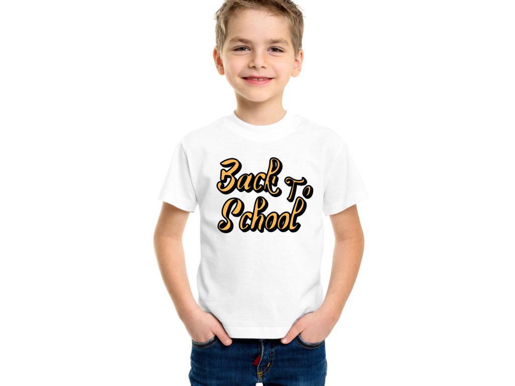 Detské tričko Späť do školy