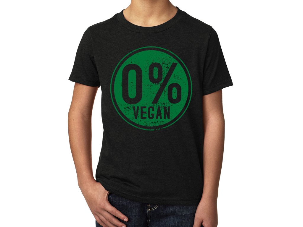 Detské tričko Žiadny vegán