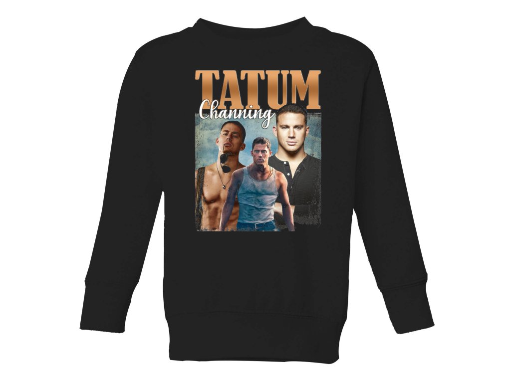 Channing Tatum detská mikina v troch verziách