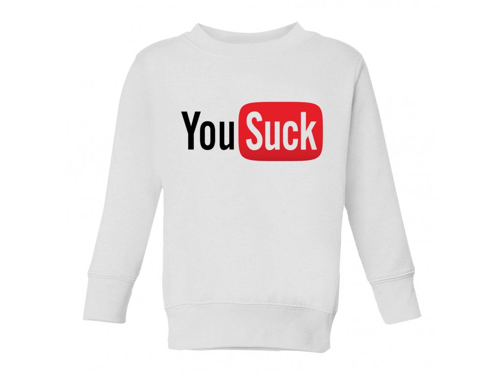Detská mikina Youtube paródia
