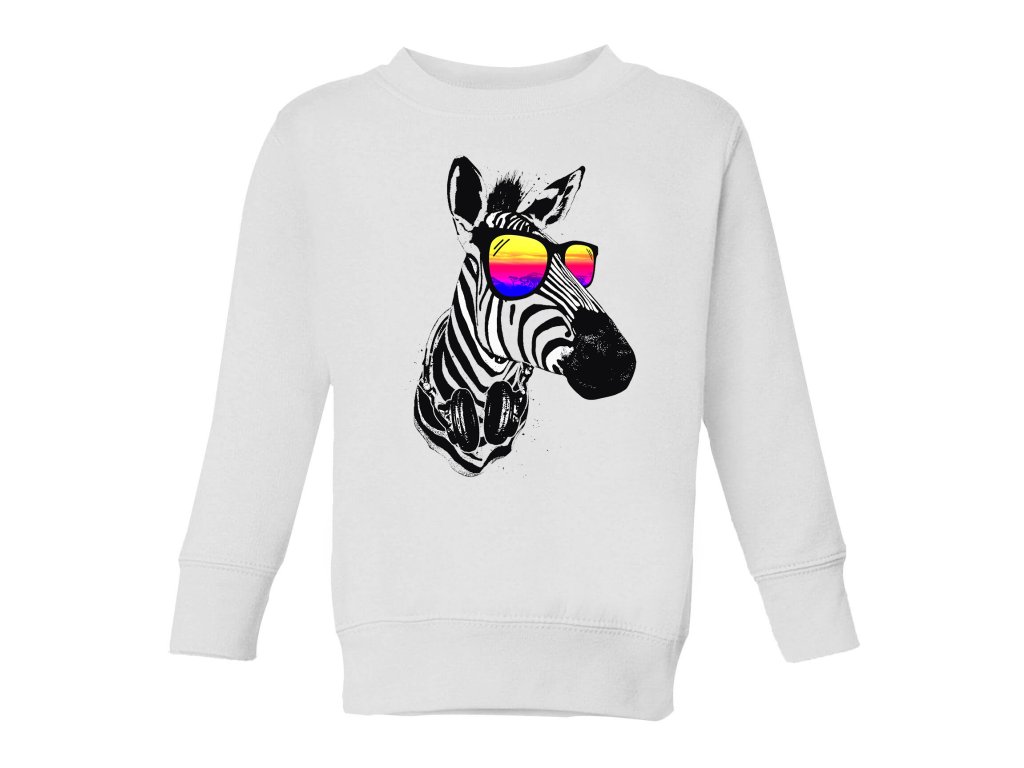 Detská mikina Zebra