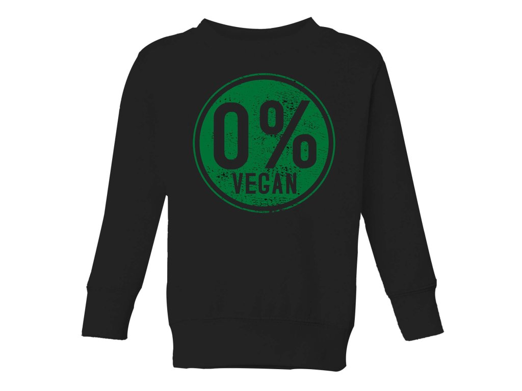 Detská mikina Nie som vegán