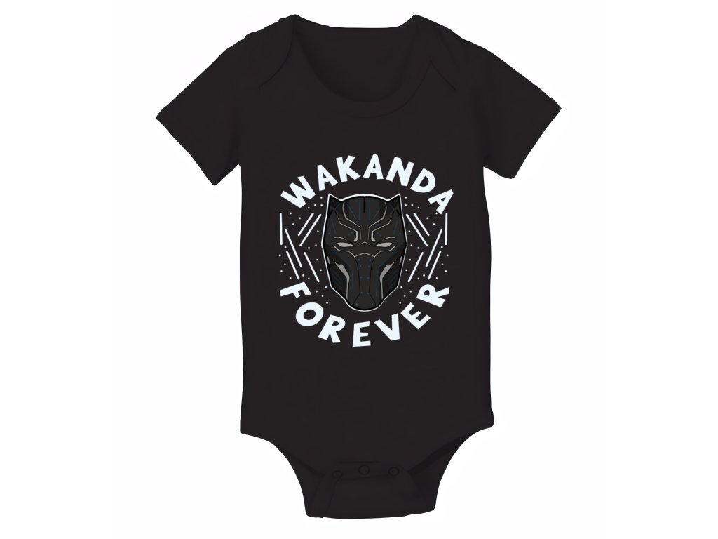 Čierny panter - Wakanda Forever detské body