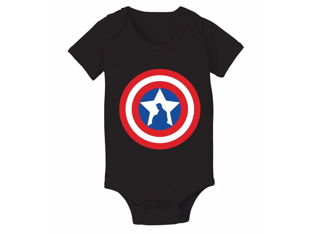 Detské body Captain America štít