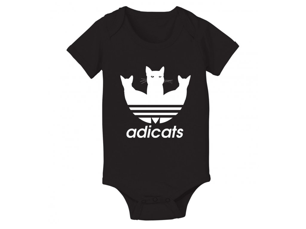 Adicats Detské Body Adidas Paródia
