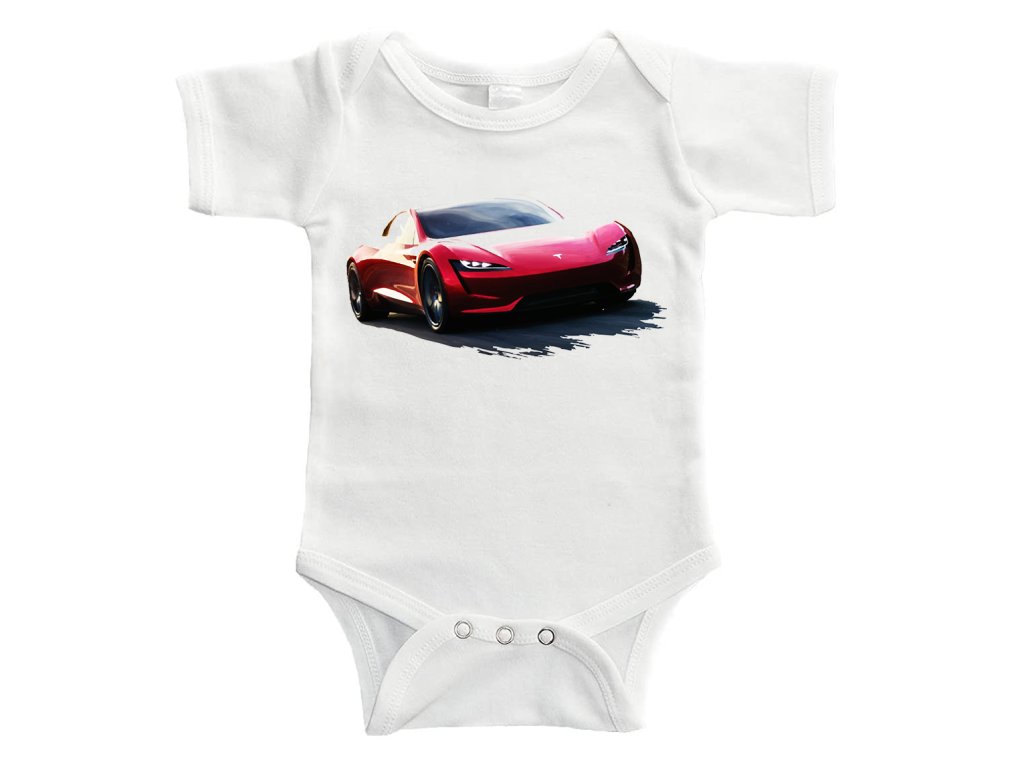 Tesla Roadster detské body