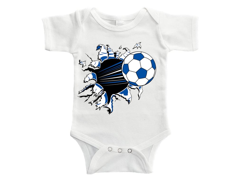 Detské body futbalová lopta 3D