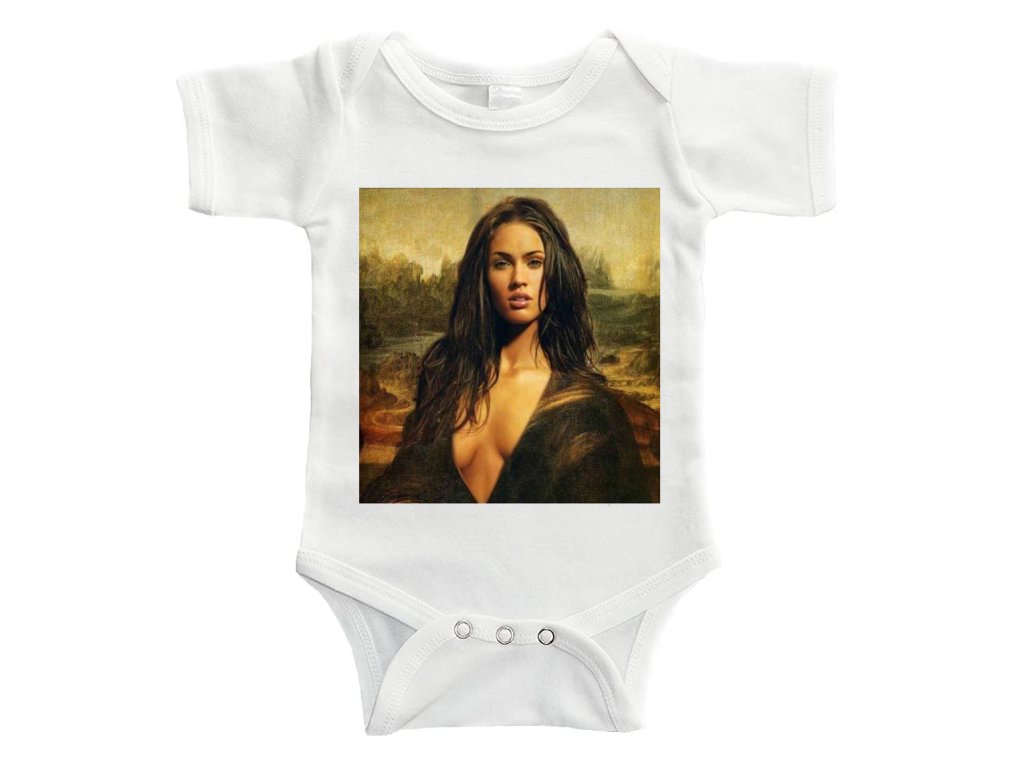 Dojčenské body Megan Fox obrázok